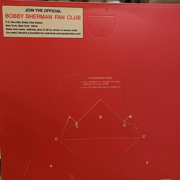 Vintage Bobby Sherman The Scrapbook Album & Bobby Sherman fan club framed photo. - Picture 6 of 6